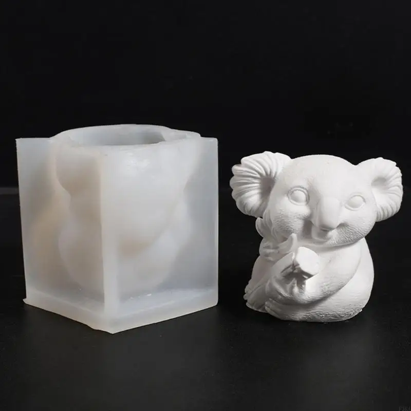 3D Koala Silicone Mold Dishwasher Safe Use For Wax Melts Soap Making Unique Decorative Projects