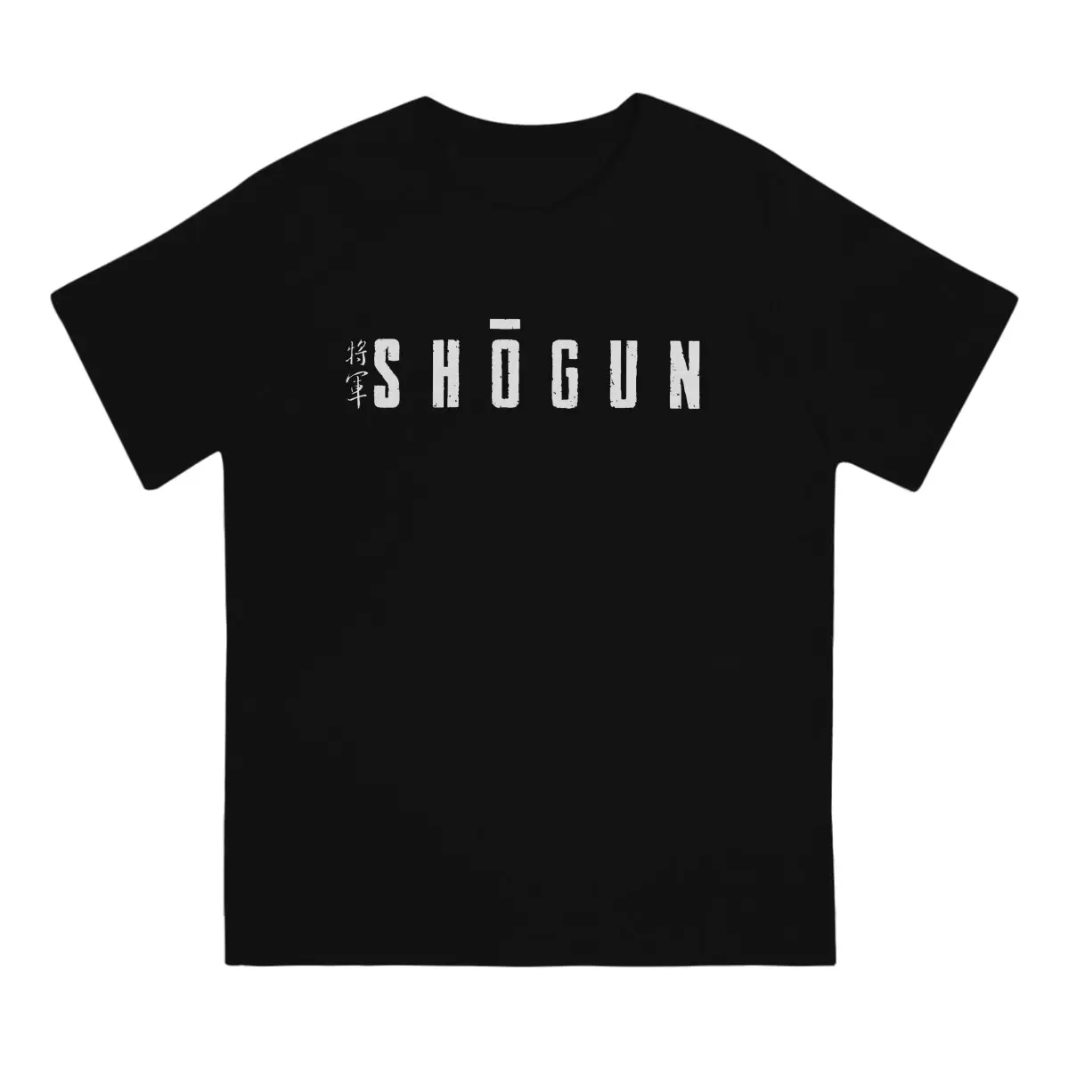 Logo Men T Shirt Shogun Funny Tee Shirt Short Sleeve Crew Neck T-Shirts 100% Cotton Birthday Present Tops