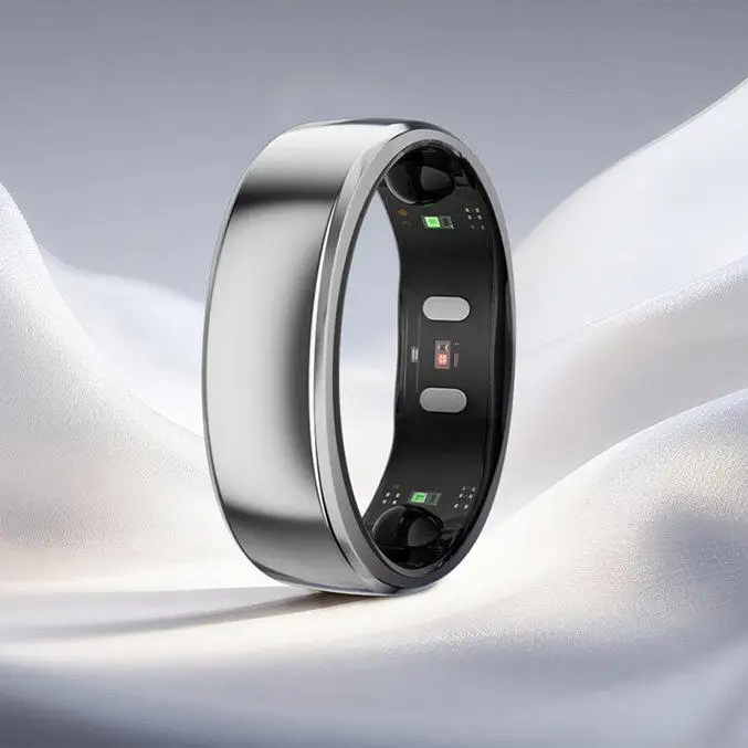 Gen 2 Flagship Version Smart Ring – Sleep Breathing, HRV, SpO2, Menstrual Cycle Tracker with 12-Day Long Battery Life