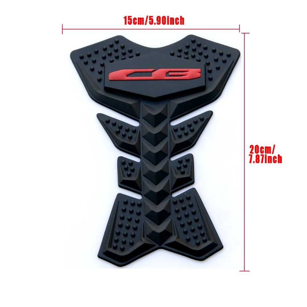 For Honda CB250 CB400 CB600F CB650R CB1000R CB1100 CB1300 Motorcycle fuel tank pad protector air cap pad sticker rubber sticker