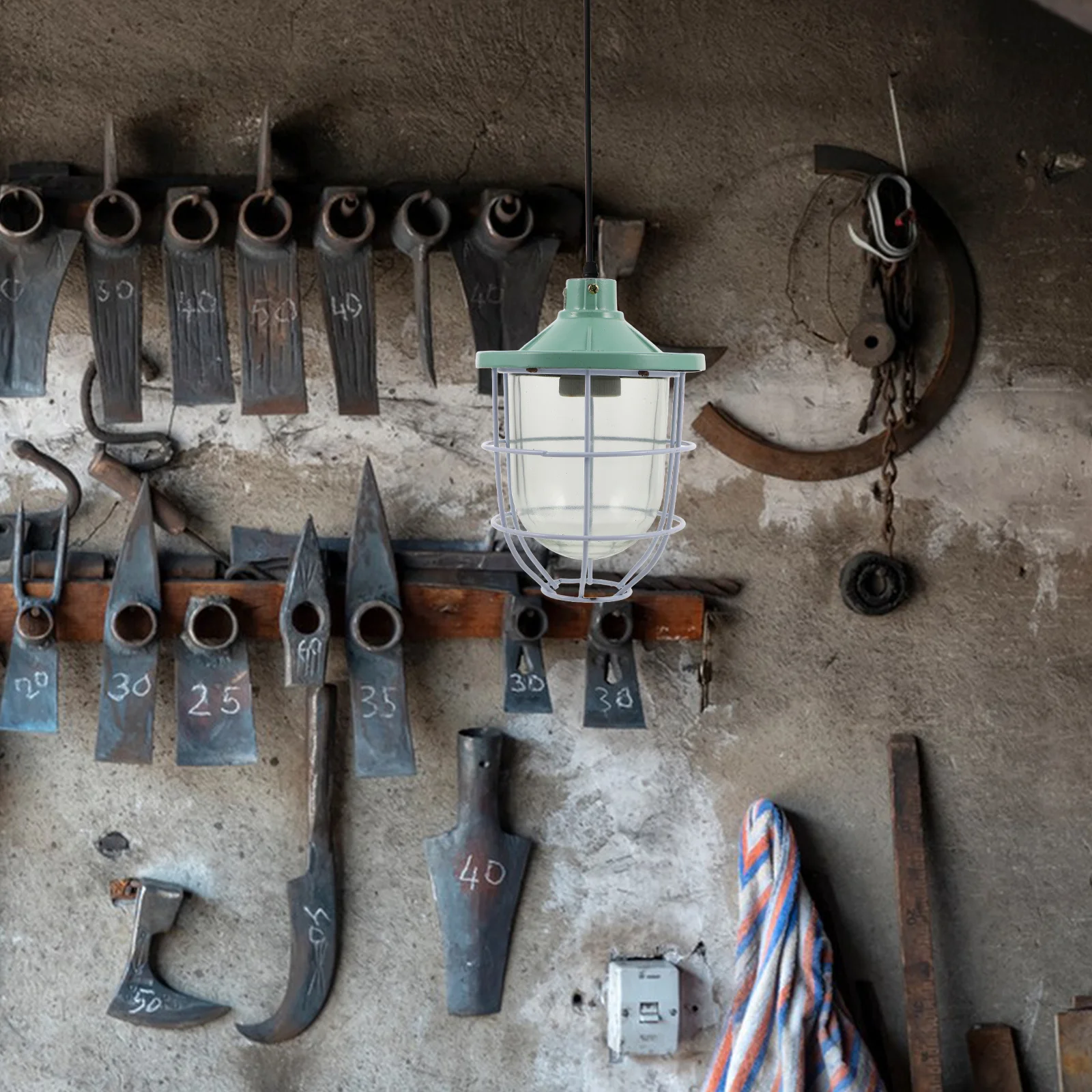 

Explosion-Proof Lampshade Metal Cage Small Lamp Shade Replacement Light Bulb Guard Ceiling Light Cover Warehouse Lamp Fixture