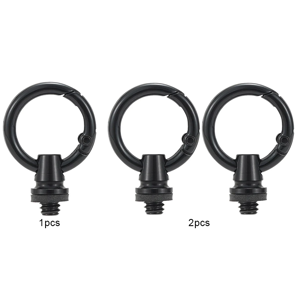 Camping Light Hanging Ring 1/4 Inch Thread Portable Lamp Hanging Hook Multi-functional Tent Flashlight Ring for Hiking Camping