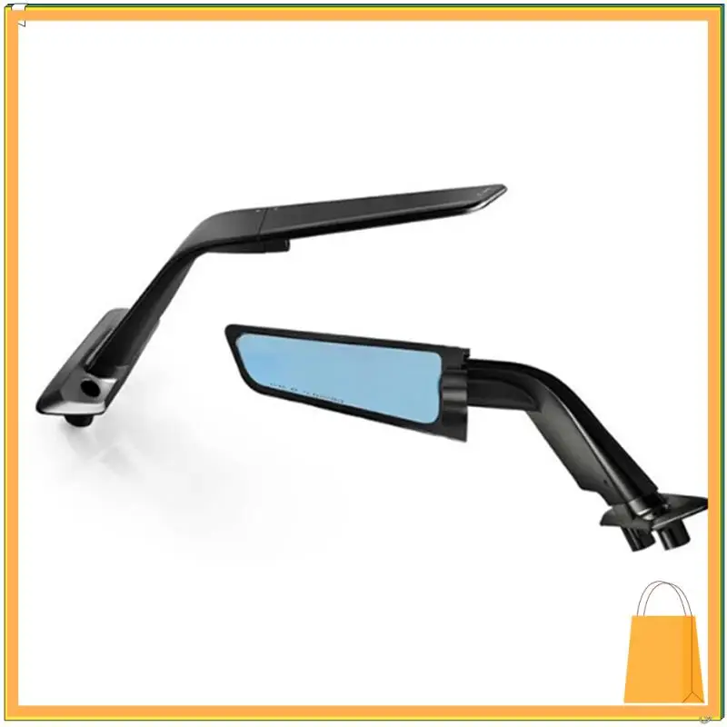 

Trending Motorcycle Rearview Mirrors Wind Wing Rear View Mirrors Adjustable Rotating Side Mirrors For Yamaha TMAX 560 2023