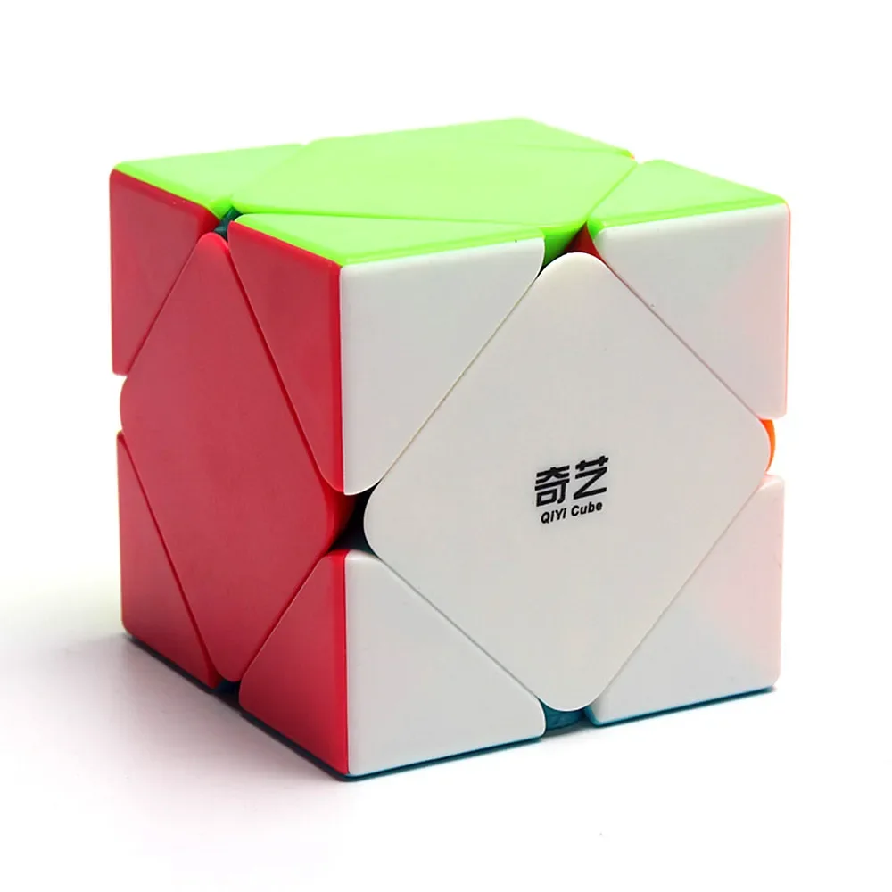 [Picube] QiYi QiCheng Skewb Speed Cube QiCheng Jelly Positioning 3x3x3 Puzzle Magic Cube Skew Cubo Magico Packing Cubes