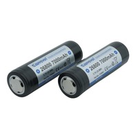 Flashlight Power Source KeepPower 26800 P2680C 7000mAh 3.7V Protection Rechargeable Lithium ion Battery Flashlight Battery