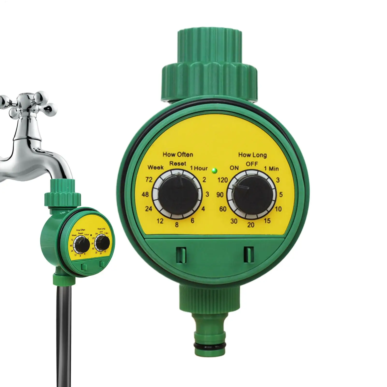 Garden Hose Timers For Watering Outdoor Faucet Timing Tool Jam Proof Precision Watering Timer For Lawn Greenhouse Backyard