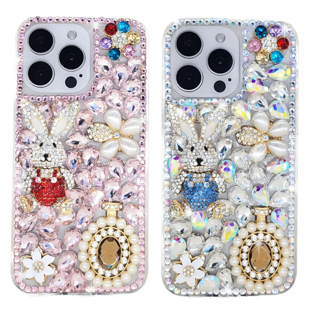 

Чехол со стразами для iPhone 16 15 14 13 12 11 Pro Max Plus mini, чехол для телефона с бриллиантами, чехол для iPhone 16 Pro Max