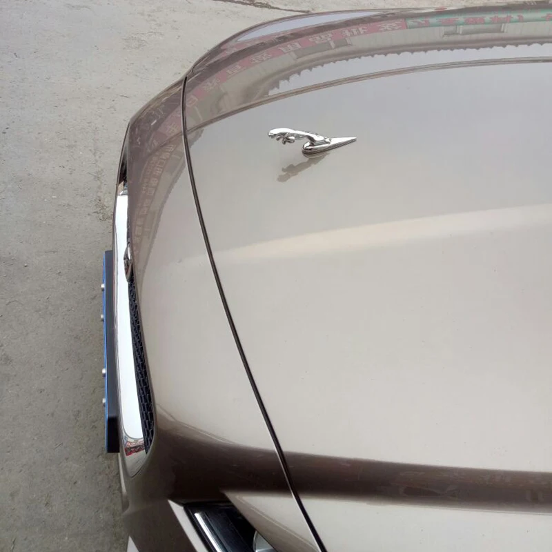 السيارات الجبهة هود بونيه ملصق شعار سيارة رئيس زخرفة شارة ل جاكوار XJ XK XKR XFL XJS E Pace F Pace S نوع X نوع Ftype