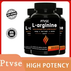 Men's L Arginine Capsules Nitric Oxide Supplement Endurance Performance for Workouts Muscle Growth Mercury for Adult