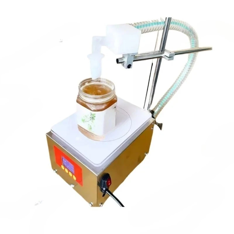 

3KG 5KG Commercial Weighing Type Honey Filling Machine Gear Pump Automatic Viscous Liquid Paste Filler Machines