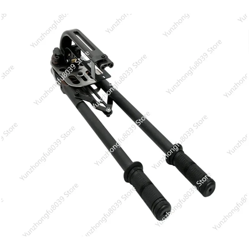 C50 Professional Manual Hog Ring Plier Gabion Fixing C Ring Nailer Stapler Nails Nail Gun for Cages Fence Connect