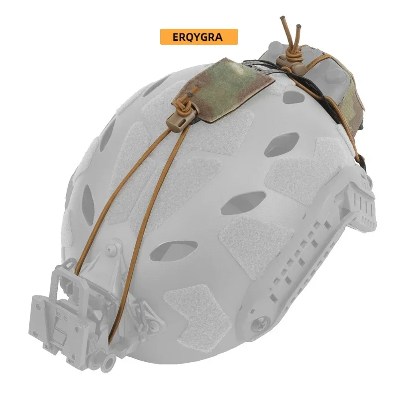 ERQYGRA Tactical Helmet Battery Pouch Counterweight Airsoft Hunting Bag Shooting Paintball Accessories Outdoor Sports Equipment