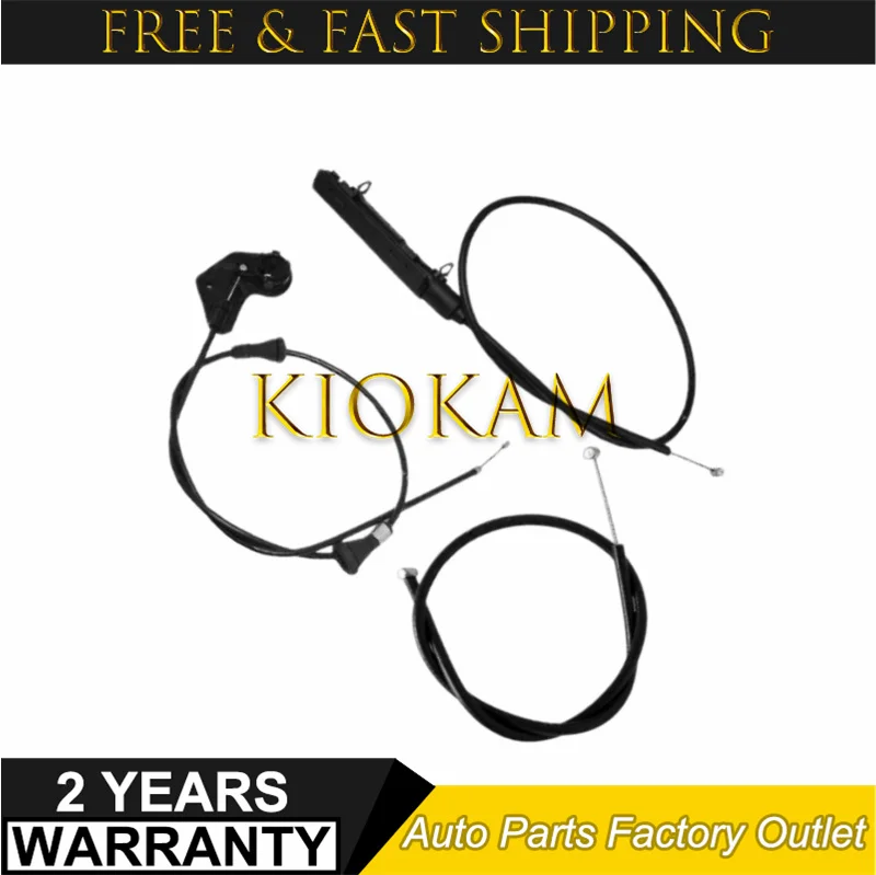 

1/3PCS 51238208442 51238208630 51238218859 51 23 8 208 442 for Bmw E46 320I 323I 98-05 Engine Hood Release Bowden Cable