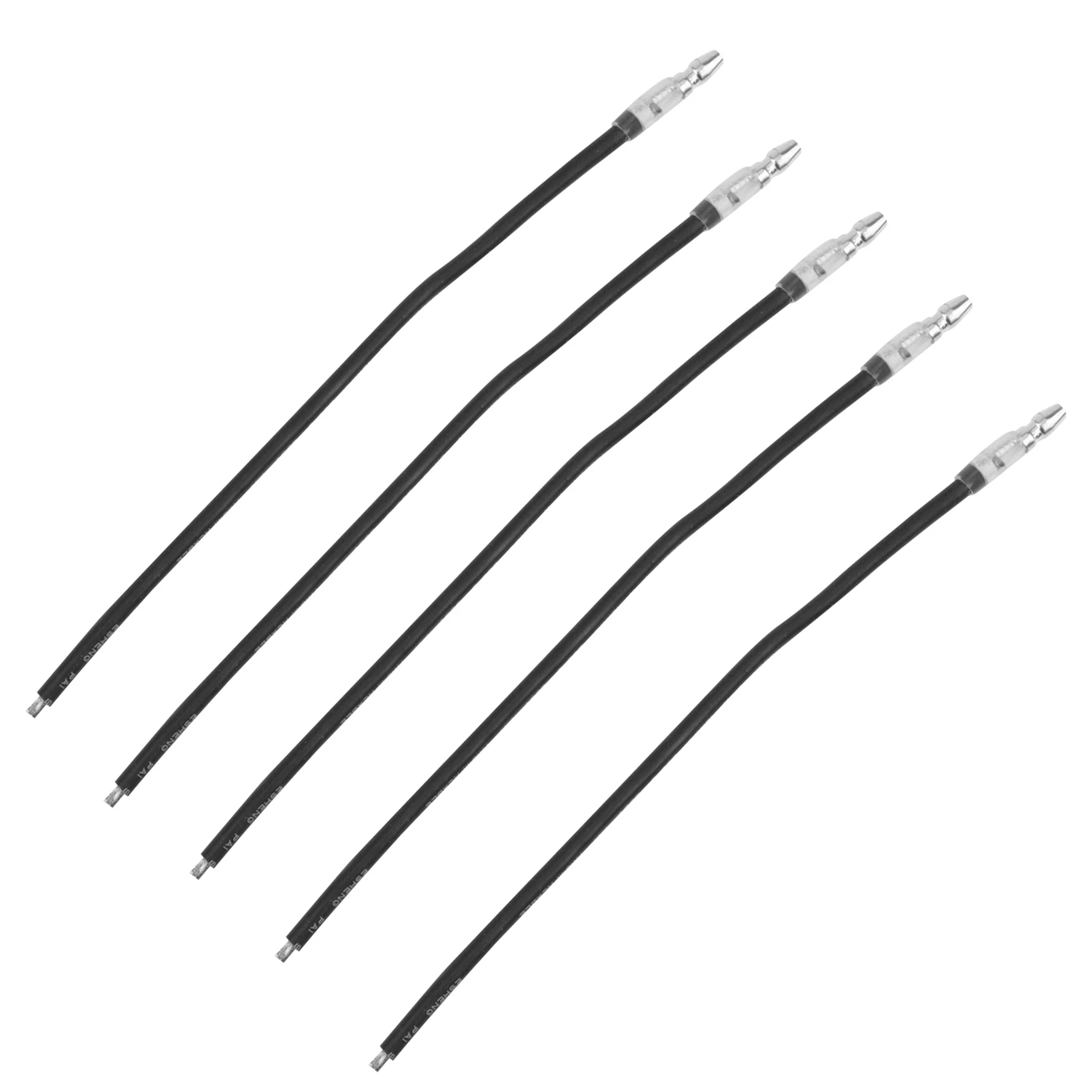 10Pcs 16AWG Silicone Wire with 4.0Mm Male Plug Length 10Cm for 380 390 540 550 775 795 Brushed Motor Connection Cable