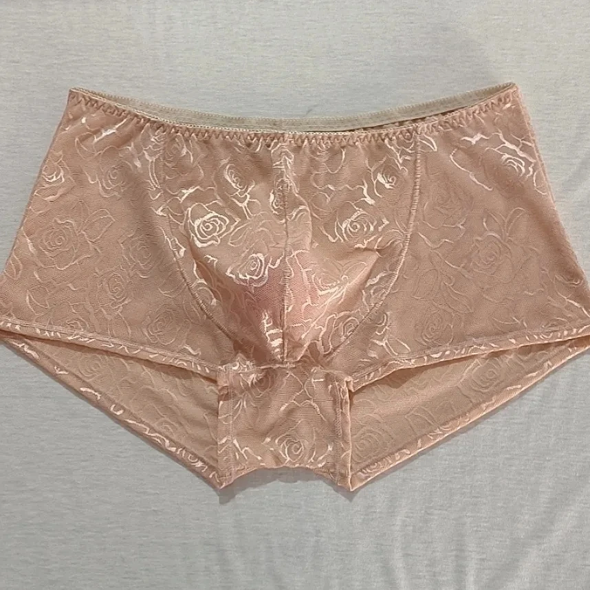 남성용 플라워 엘라스틱 웨이스트 브리프