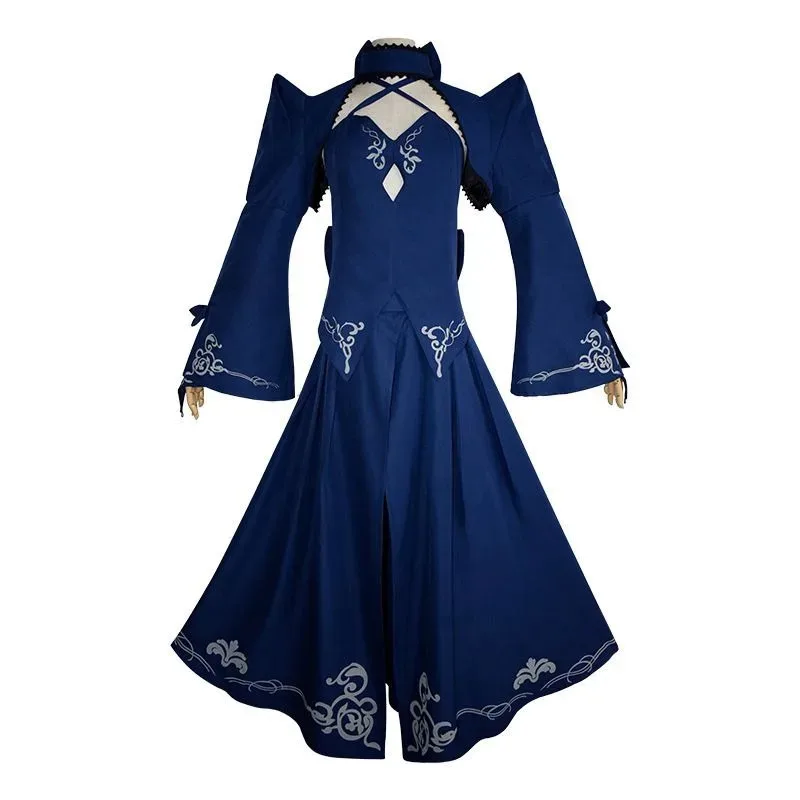ABC123Fate Stay Night Saber Alter Arturia Pendragon disfraz de Cosplay para mujer conjunto completo trajes para Halloween Carnx;3, f'6, h.7;j