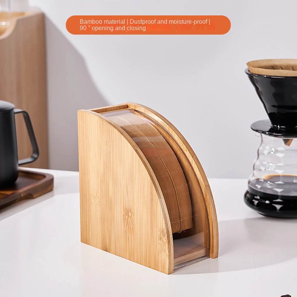 Hand Brewed Coffee Filter Holder, Coffee Paper Storage Rack, Renewable Stand ,Coffee Filter Paper Container Stand