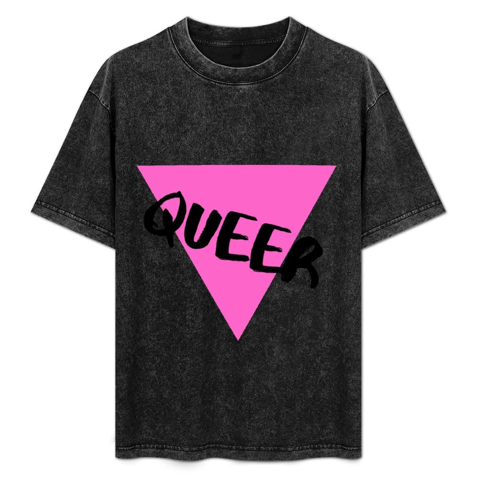 

QUEER (black) T-Shirt Trendy Pattern T-Shirt for Men
