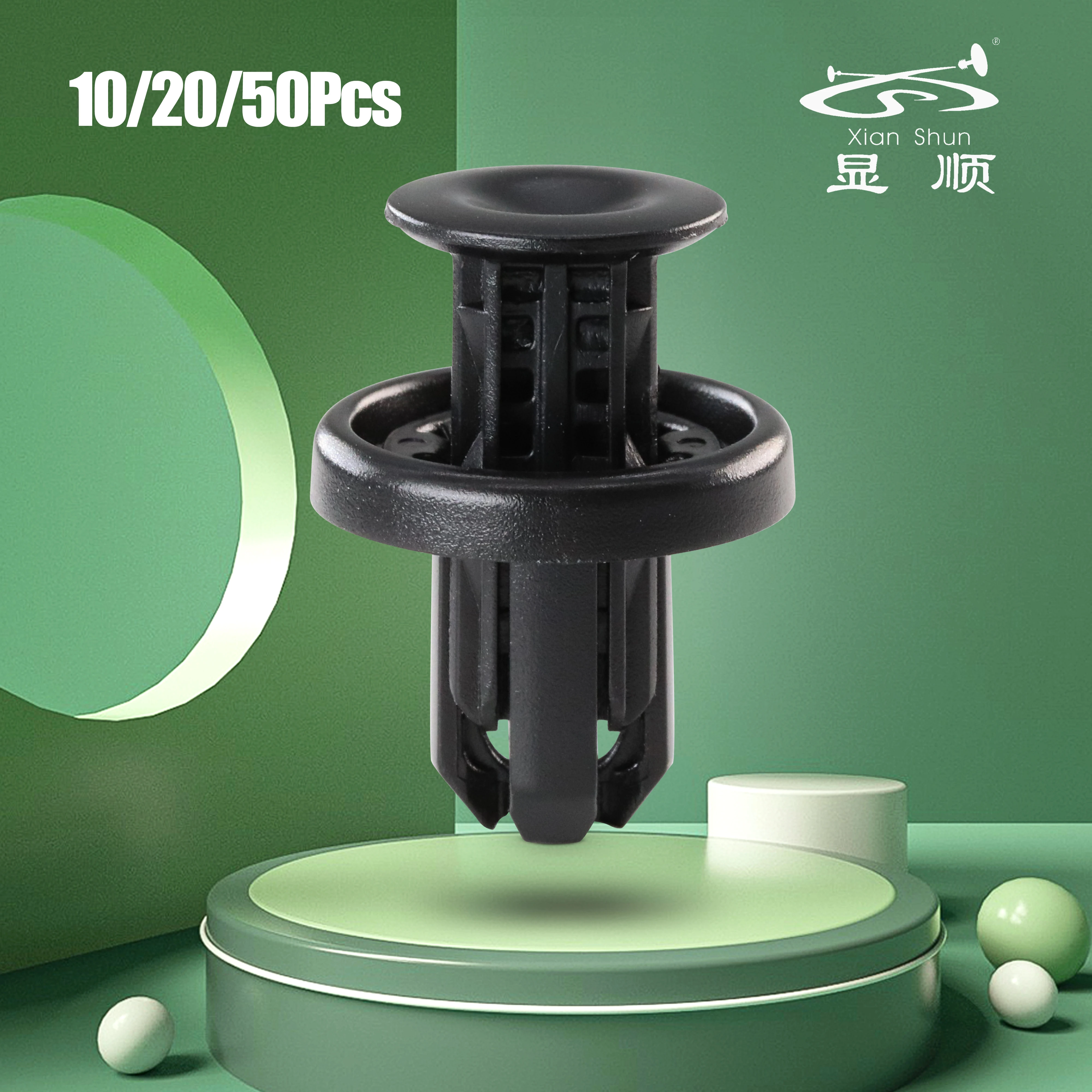 

10/20/50Pcs Black POM Bumper Interior Replacement Parts Car Fastening Clips Car Accessories For Honda 91505TM8003