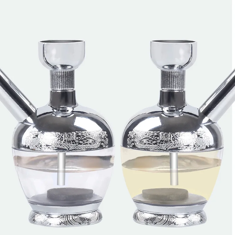 Durable Mini Hookah Shisha Water Smoking Pipe, Filter Tube Holder with Risn Material for Home, Tar, Tobacco, Cigarette and Cigar