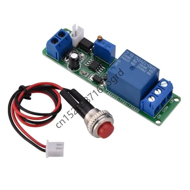 

Delay Off Switching Module 12V Adjustable Timer Delay Turn OFF Module Timing Relaying Time Switching 1~10s Timer Module 634A