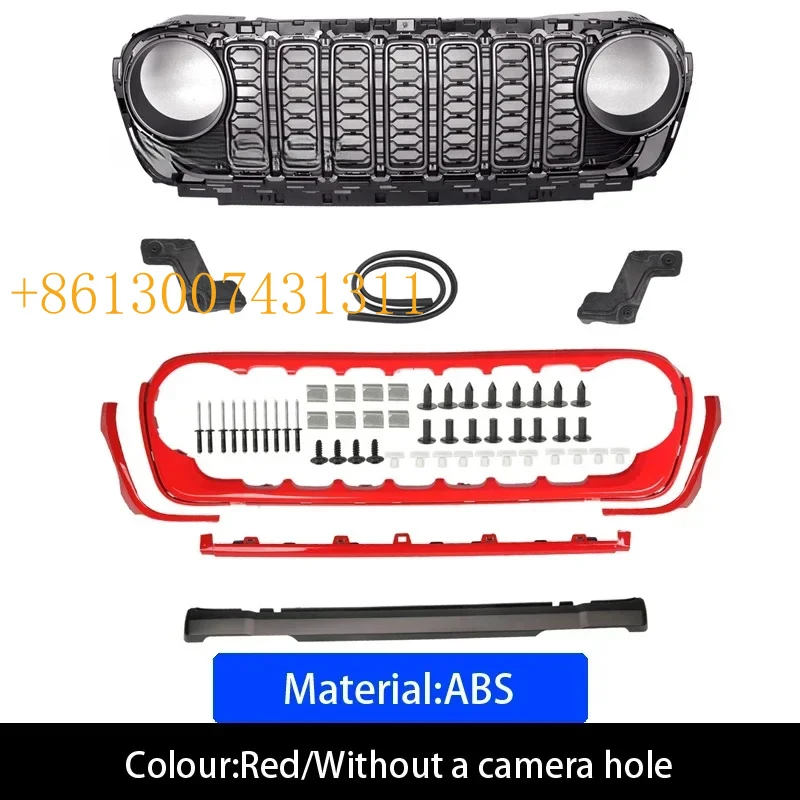 Factory2018-2024 New Design  JL Style Grill Bodykit Front Bumper Mesh Grille modification Car Accessories