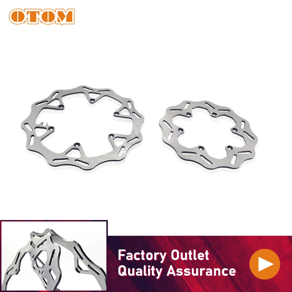 Pour KTM moto avant arrière frein à disque Rotor disque 260MM 220MM EXC SXF XCW HUSQVARNA HUSABERG gaz 125 250 300 450 500
