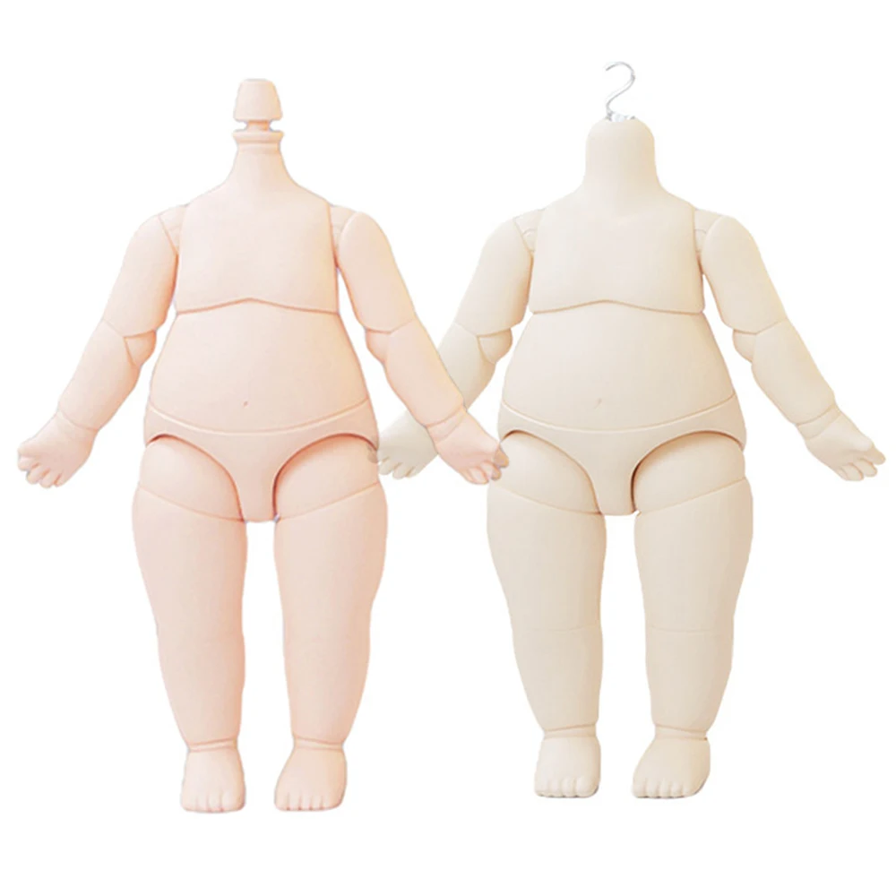 

Ymy 16Cm Big Pear Doll Body Small 1/6 Size S-Hook For Bjd Ob Joint Doll Movable Body Big Head Doll Accessories