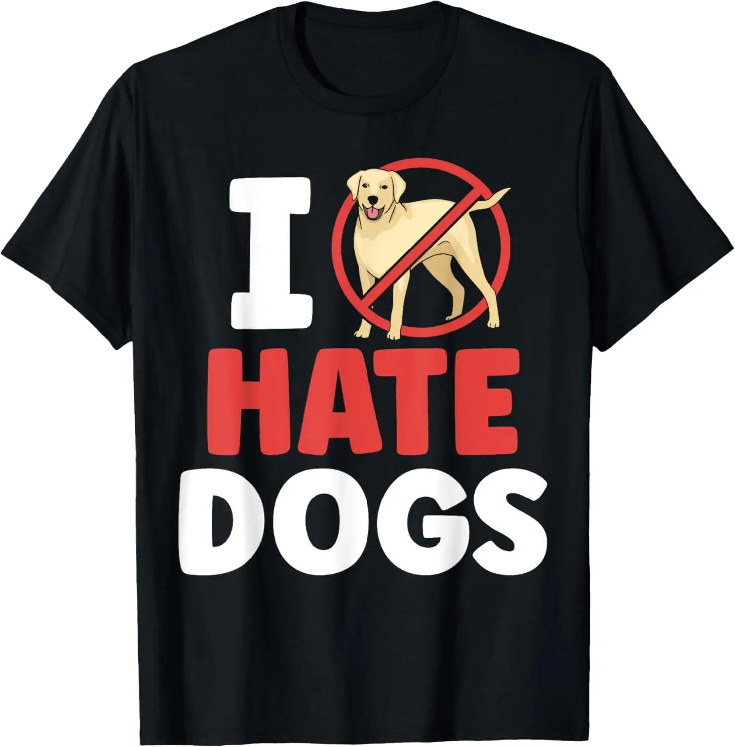 I Hate Dogs Animal Lover Cat Pet Cats T-Shirt