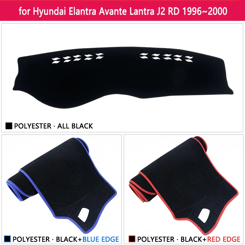 for Hyundai Elantra Avante Lantra J2 RD 1996~2000 Dashboard Cover Pad Sunshade Dashmat Liner Caerpet Anti-Slip Carpet Accessorie