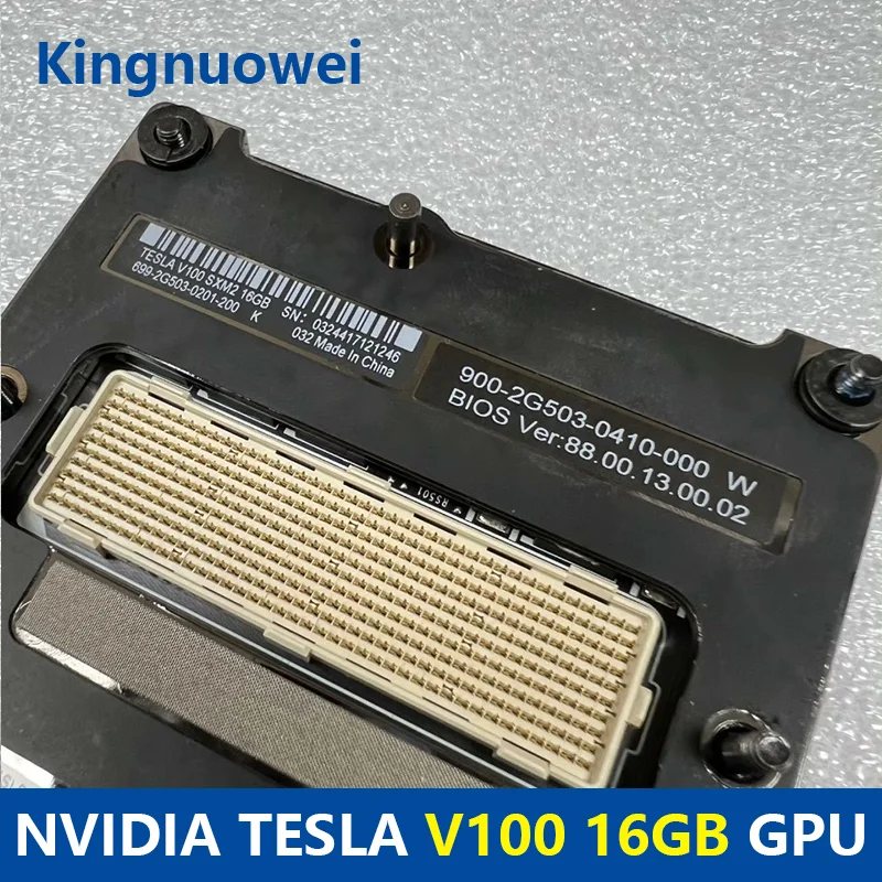 بطاقة رسومات NVIDIA TESLA V100 16G GPU AI للحوسبة التعلم العميق NVIDIA TESLA V100 16G