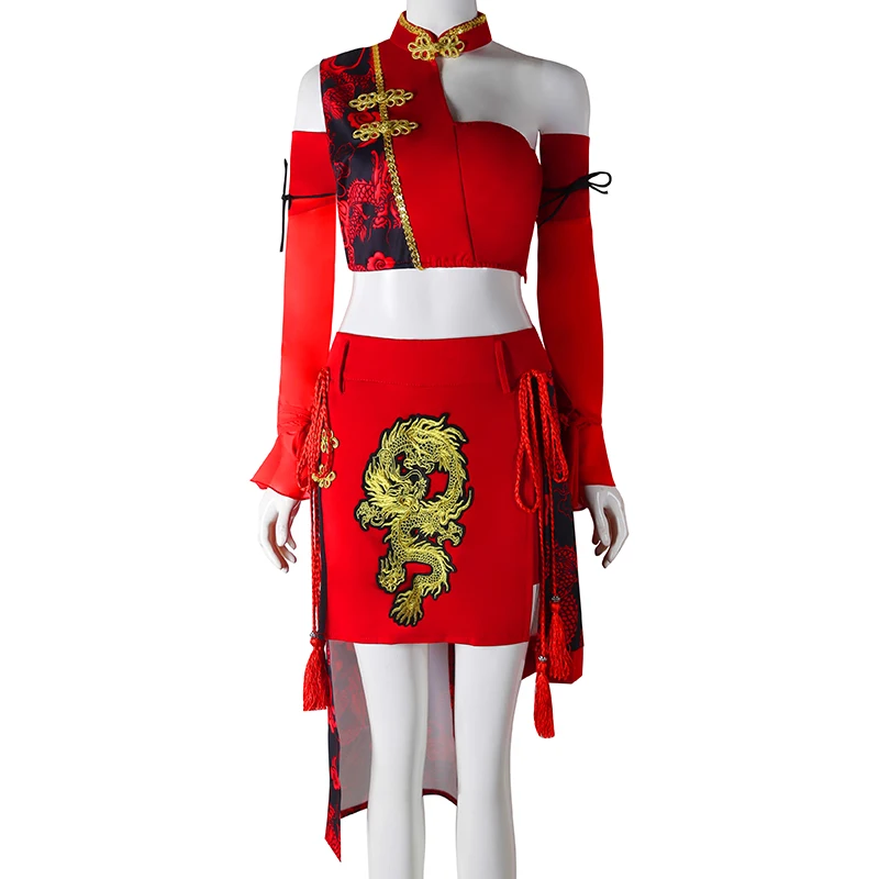 Chinese Style Jazz Dancer Outfit Hip Hop Clothes Adult Cheerleading Costume Nightclub Gogo Dancewear Festival Clothing DL10591