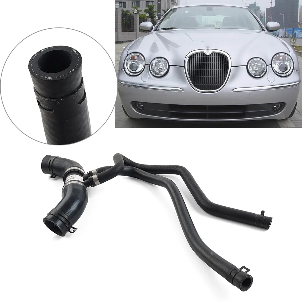 Car Thermostat Water Cooling Pipe Lower Radiator Coolant Hose XR849443 XR844407 For Jaguar S-type XF