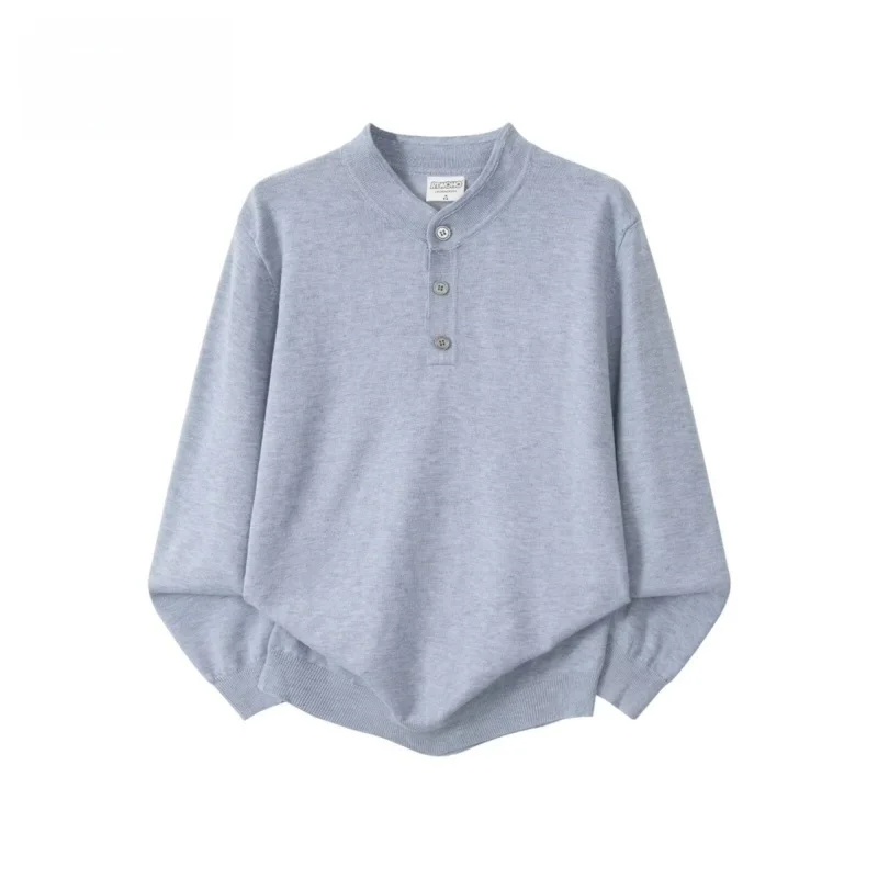 

Мужской вязаный кардиган American Sle с V-образным вырезом, повседневная верхняя одежда, весна 2026, новинка, для отдыха и досуга