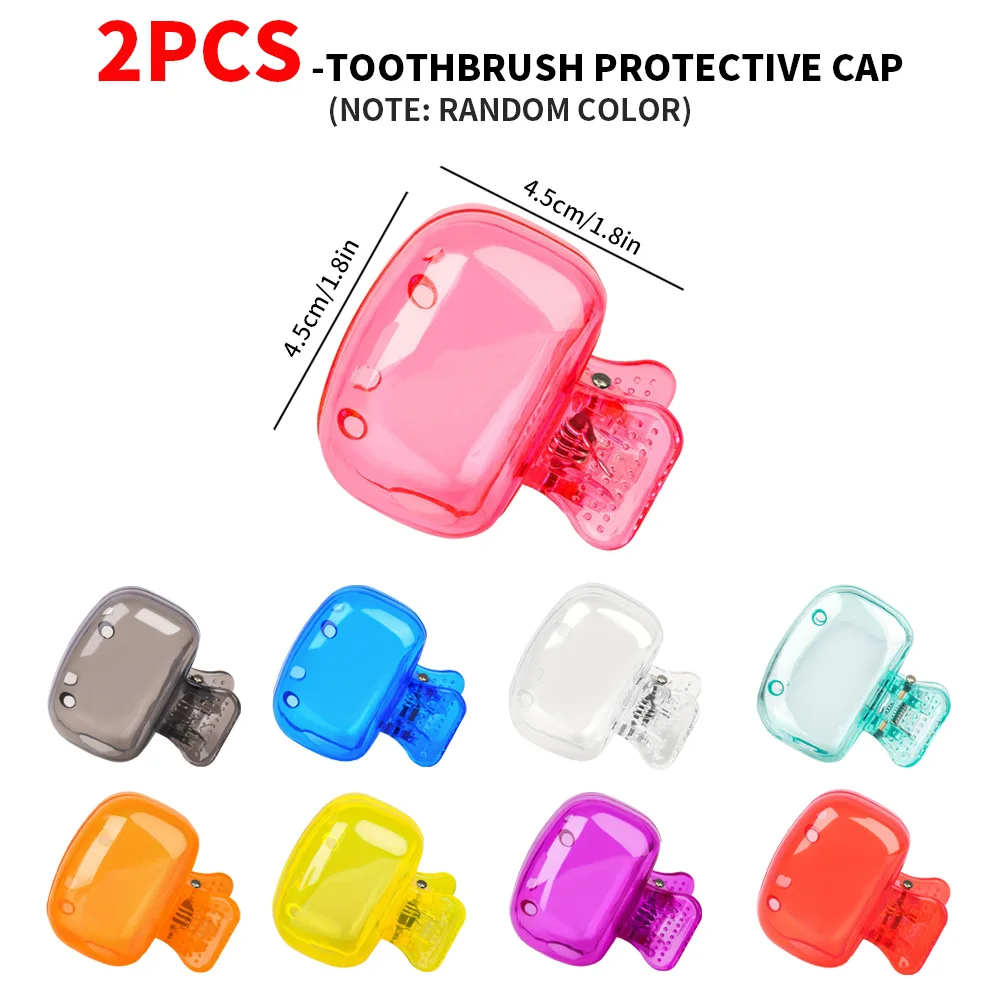 غطاء واقي مريح لرأس فرشاة الأسنان ، 10 ، 5 غطاء