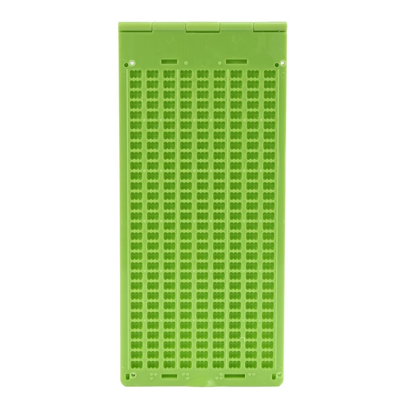 5X 9 Lines 30 Cells Braille Writing Slate And Stylus Plastic Braille Slate Kit For The Blind