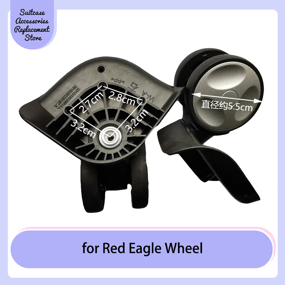 for Red Eagle Wheel suitcase bass Cardan wheel replacement accessories Suitcase pulley repair aluminum frame box wheels corner