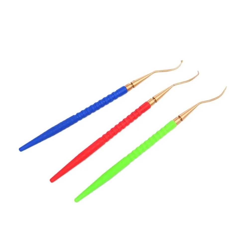 

3pcs Regulator O-Ring Remover First Stage Diving Equipment Scuba Diving Repair Tool Brass Pick Hooks K Valve Diving Repair Kit