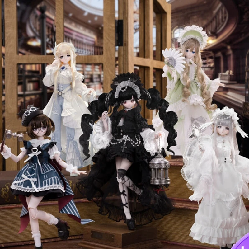 

Genuine Mitian 4th Generation BJD Blind Box Poem of Feather & Mist Articulated Doll Anime Figure Mystery Box Model Ornament Gift