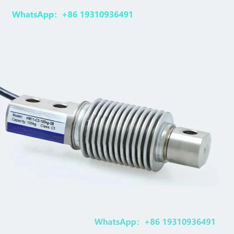 ZEMIC HM11 Load Cell Bellows Weighing Sensor Alloy Steel IP67 Vibration-Resistant for Conveyor Belt Automatic Weighing Batching