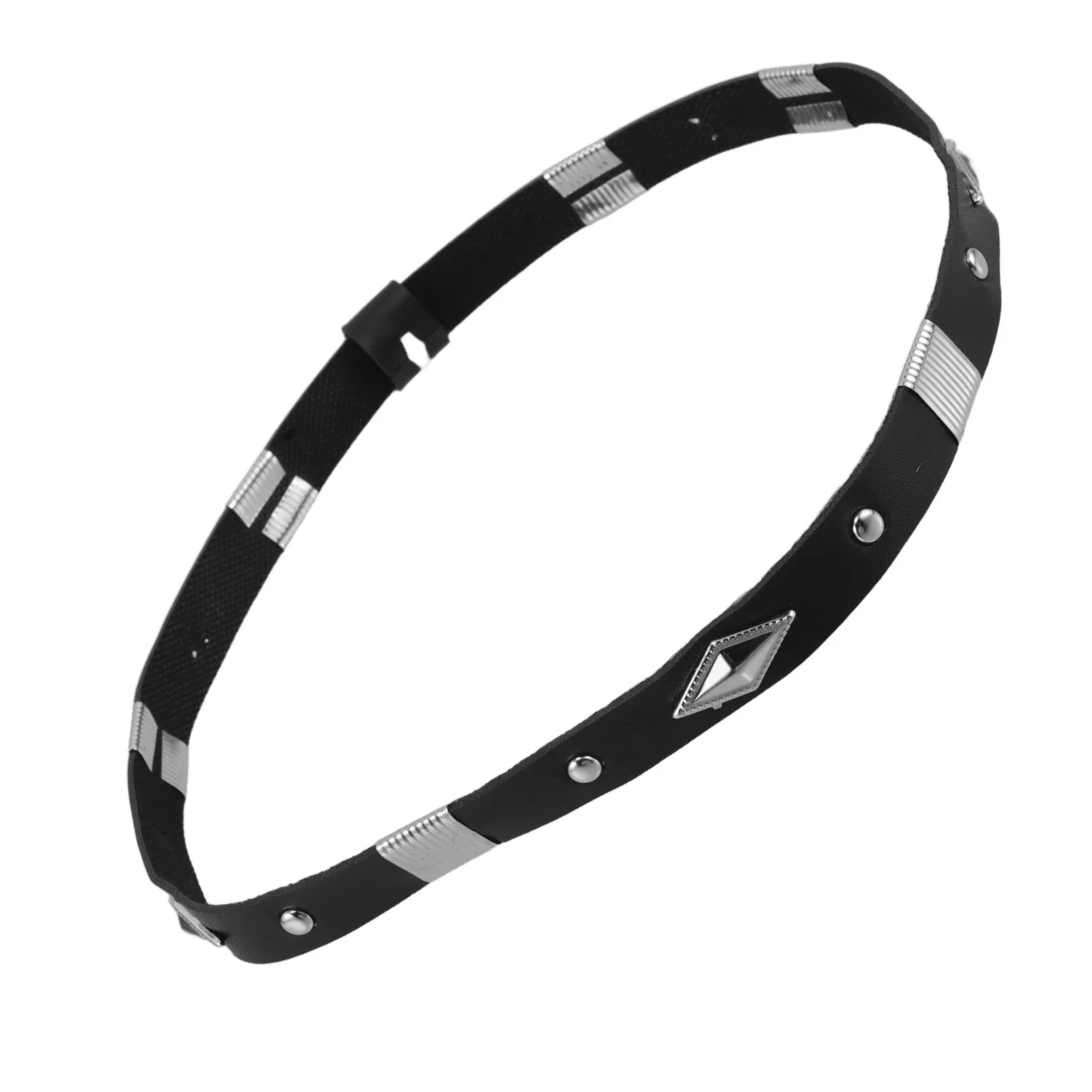 Adjustable Cowboy Hat Band Western Fake Black Hatband Festival Party Accessories Men Women Western Belt