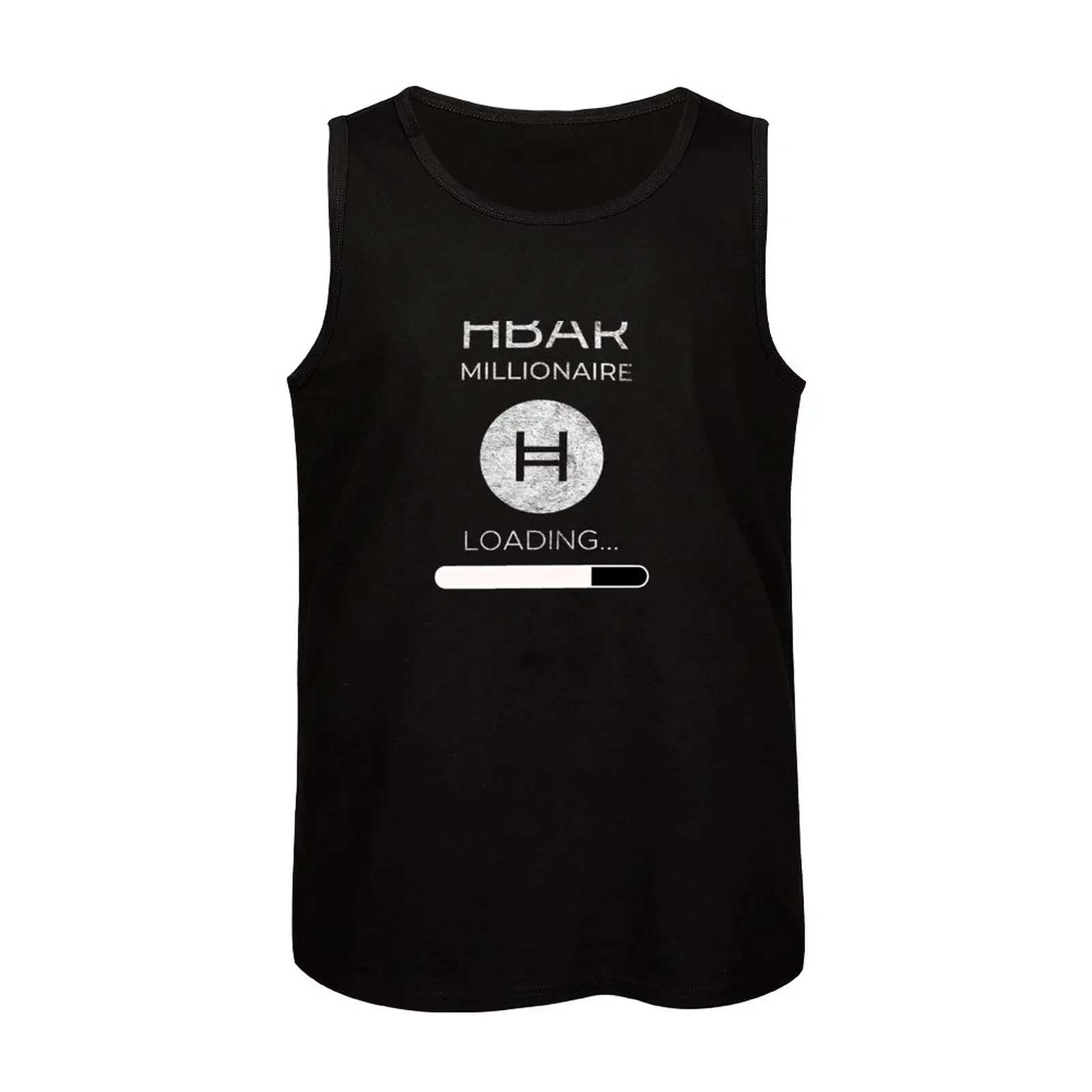 New HBAR Millionaire Loading - Hedera Hashgraph HBAR Crypto Token Tank Top gym men gym clothing gym