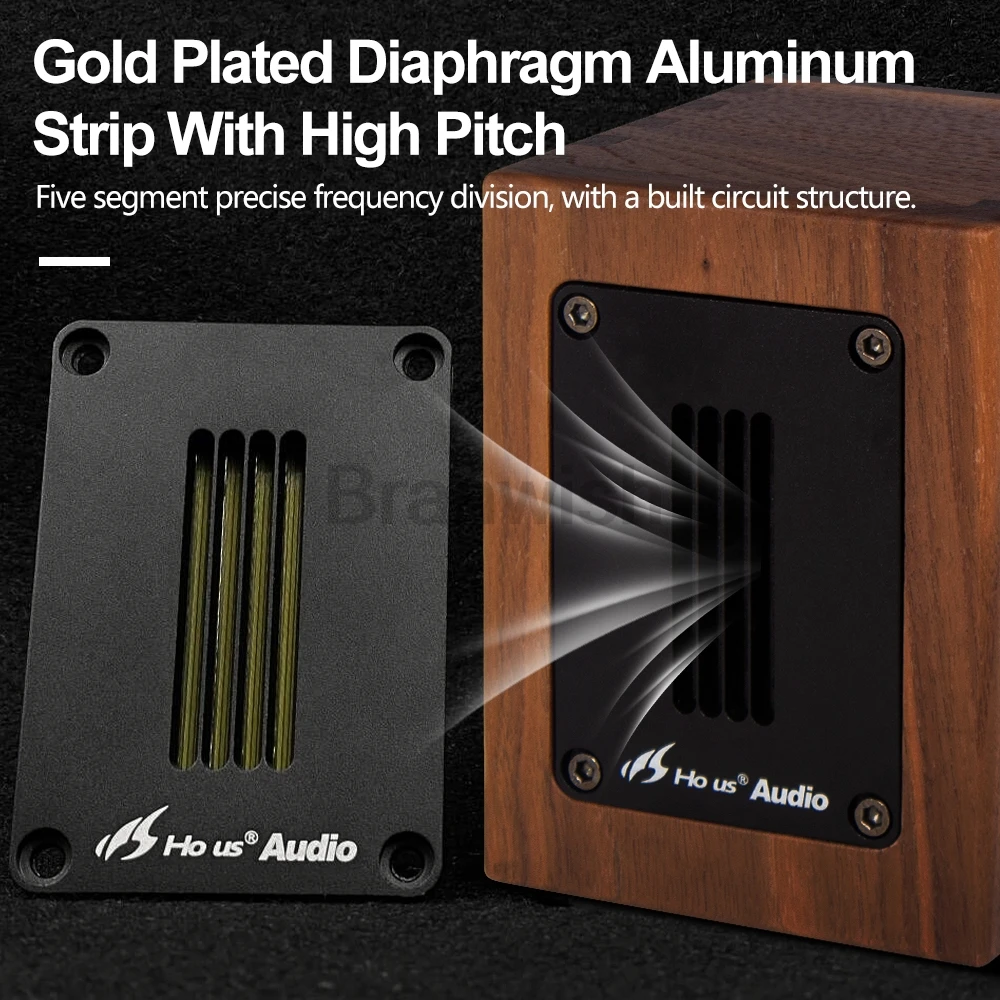 6 Ohm brandneuer Walnussfieber unabhängiges Band Super Hochtöner 30 W externer Hochtöner Lautsprecher Soundbox
