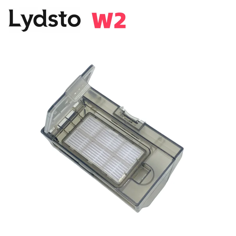 Original Lydsto W2/W2 Lite/W2 Edge Robot aspirador autolimpiante accesorios caja de polvo con filtro