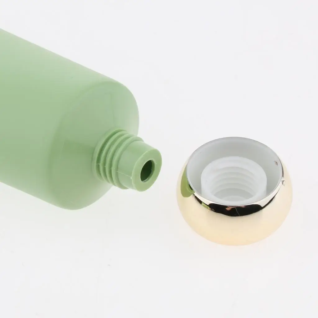 Leakproof Empty Tubes Plastic Containers for Cream Facial Cleanser and Lotion Easy to Carry for Camping and Travel Use