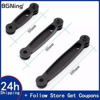Helmet Extension Arm Curved Pole Selfie Stick Bracket Mount for GoPro  13 for Insta360 X4 One R SJCAM Yi 4K Osmo Action Camera