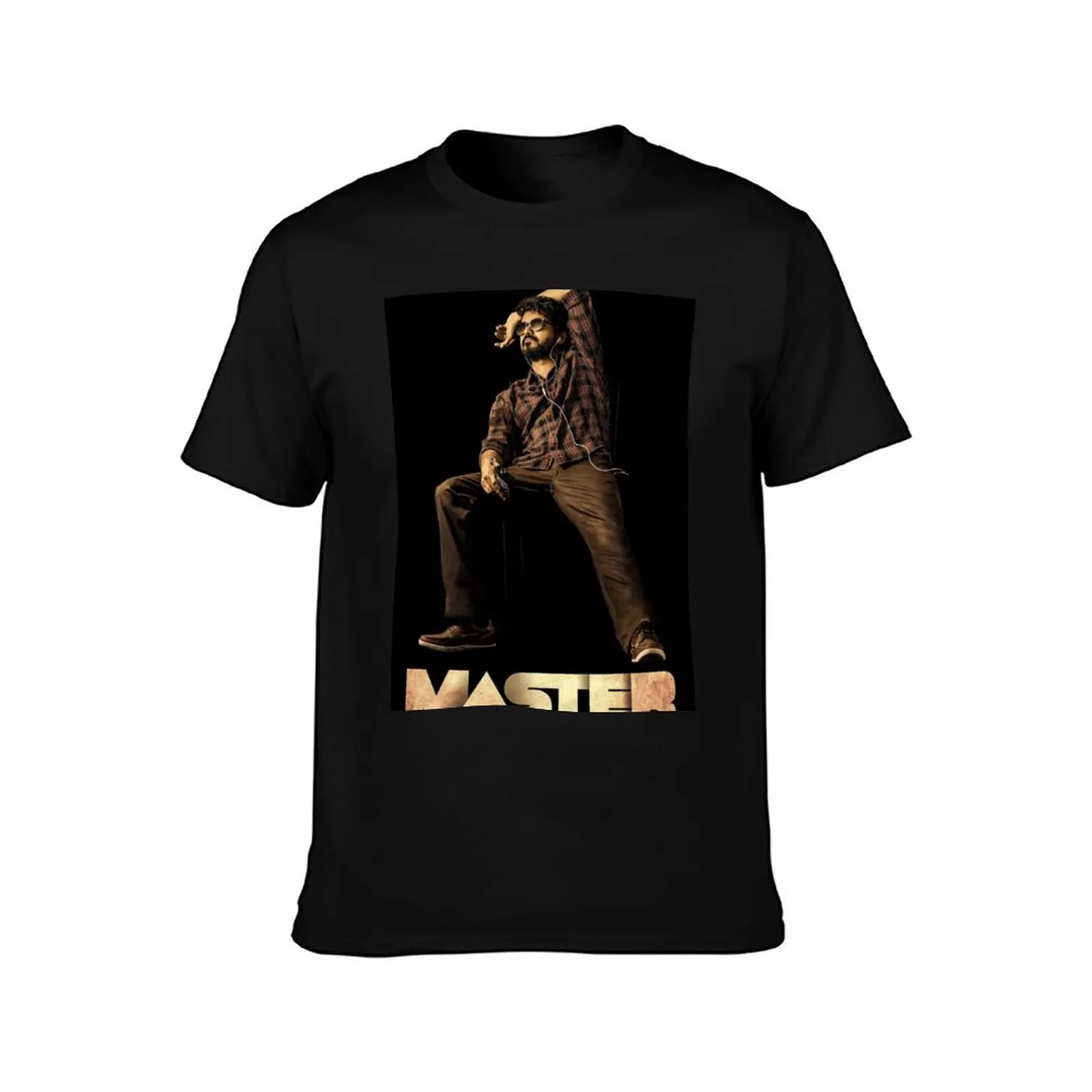 Master - Thalapthi Vijay T-Shirt quick drying graphic tee shirt animal prinfor boys cheap stuff slim fit t shirts for men