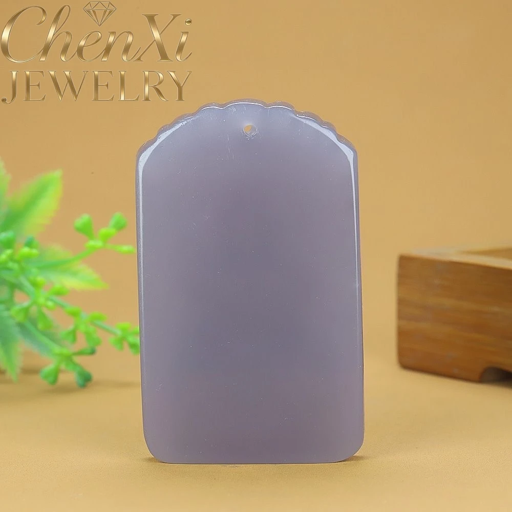 Natural Smoke Purple Hetian Jade Sitting Lotus Praying Guanyin Pendant Religious Amulet Luxury Jewelry Exquisite Amulets Mascots