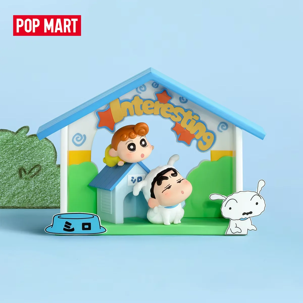 

Hot Selling Genuine Stock Popmart Crayon Shin Chan Children'S Theater Series Figurines Surprise Blind Box Toys Ornaments Gifts