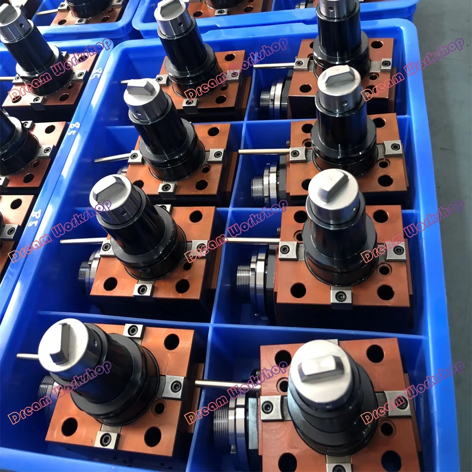 BMT40/45/55/65 power tool holder 0 degrees, 12-station external lock nut turning and milling composite power turret tool holder